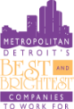 Metropolitan Detroit's Best and Brightest Companies to Work For Logo